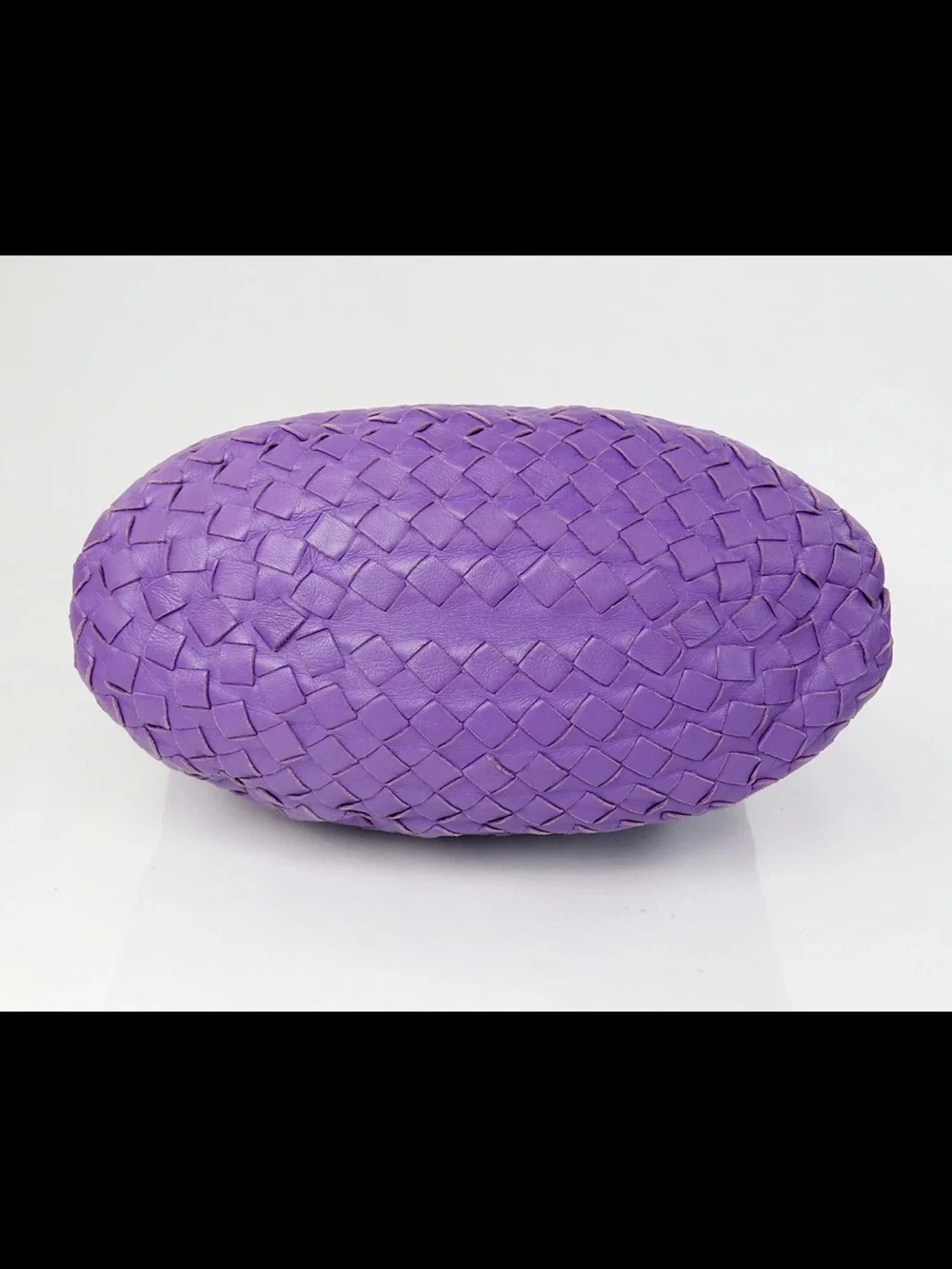 Bottega Veneta Purple Woven Leather Hobo